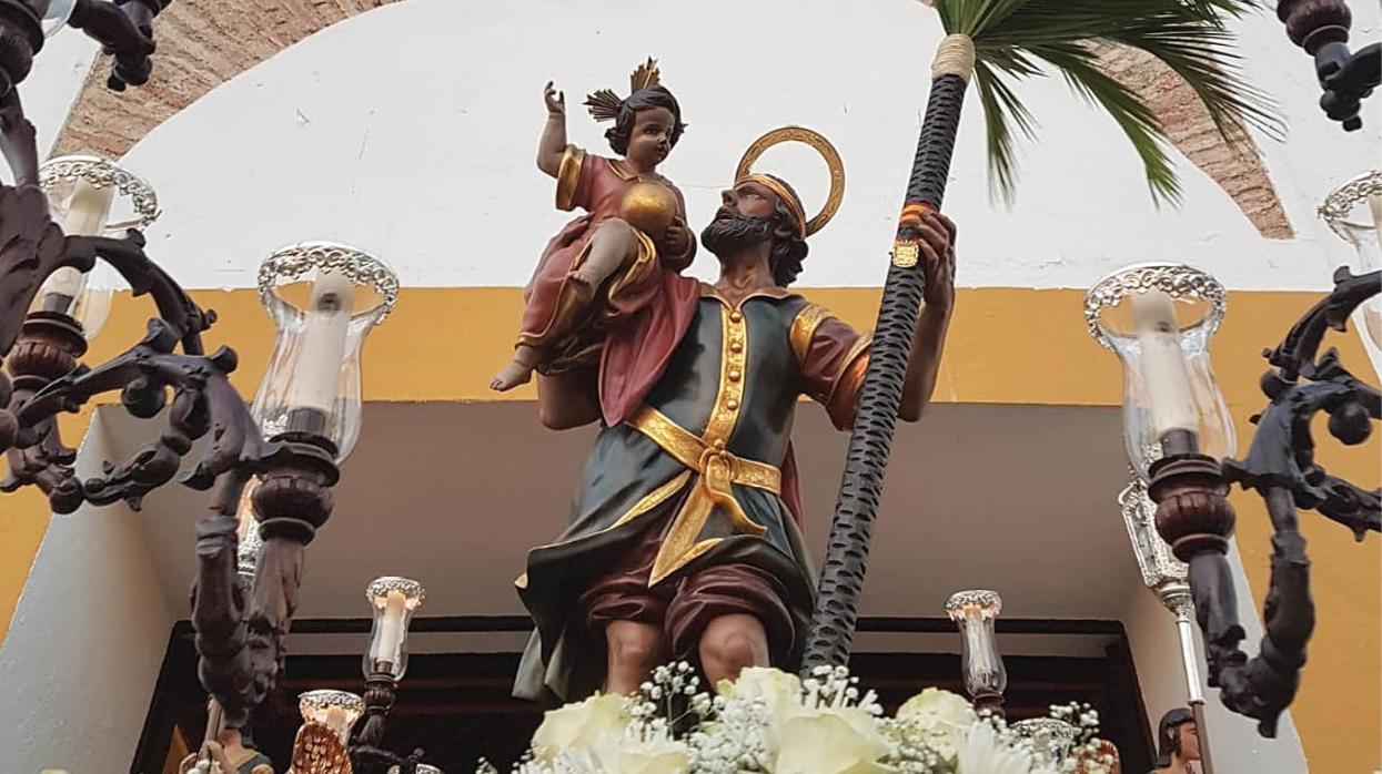 San Cristóbal Mártir, patrón de Burguillos