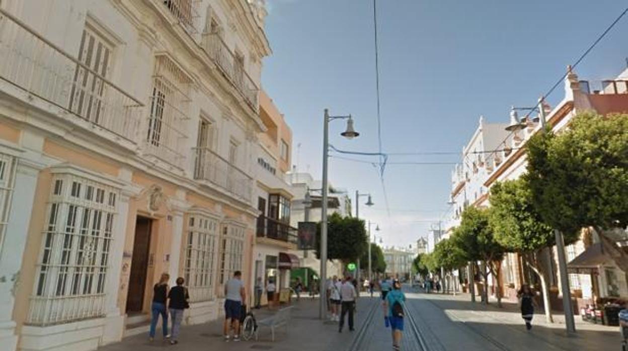 Imagen de la calle Real de San Fernando donde apareció el cadáver