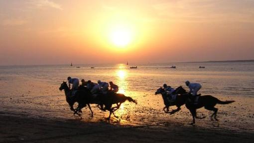 Las Carreras de Caballos de Sanlúcar de Barrameda.