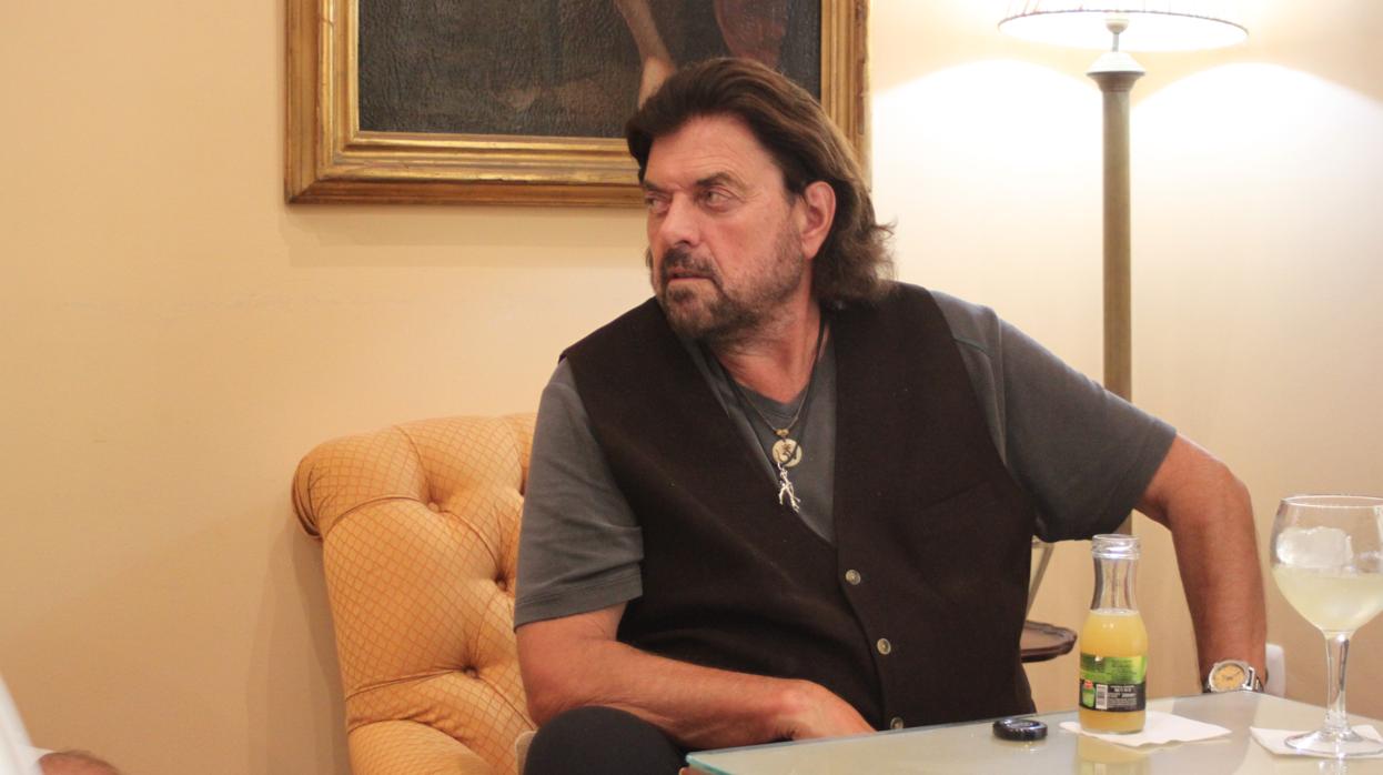 Alan Parsons durante la entrevista realizada este viernes en Jerez de la Frontera.