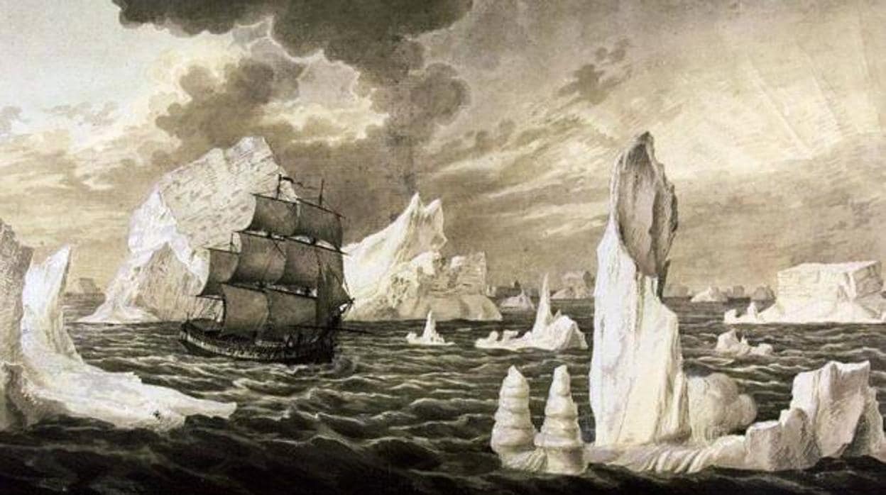 Una expedición pretende zarpar de Cádiz para recuperar los restos del 'San Telmo' en la Antártida