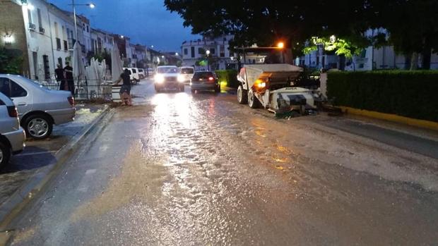 Gota fría en Sevilla: la Aemet registró hasta 55 litros en cuatro horas en la estación de Lora de Estepa