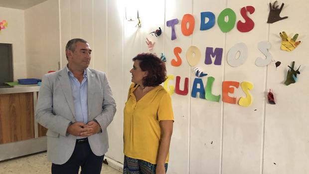 La directora general de Infancia realiza una visita a un centro de menores en la provincia de Cádiz