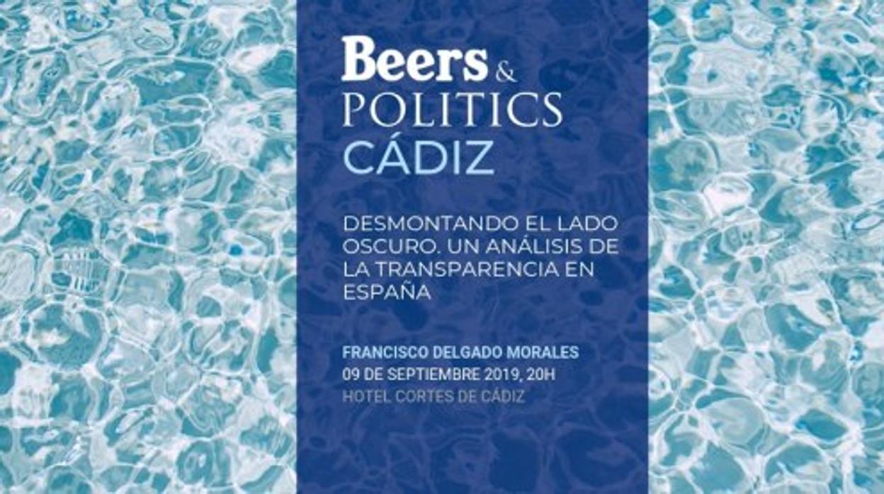 Cartel del evento en Cádiz.