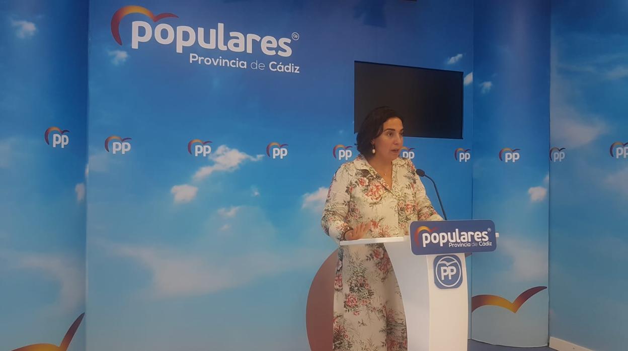 Carmen Sánchez es concejala del PP y portavoz provincial de este partido.