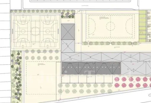 Los planos del nuevo colegio Al-Ándalus, en la barriada de La Multa de Utrera