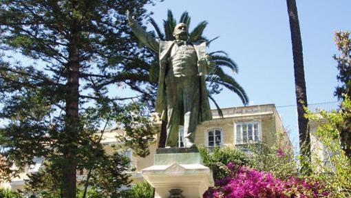 Emilio Castelar, en la Plaza de Candelaria