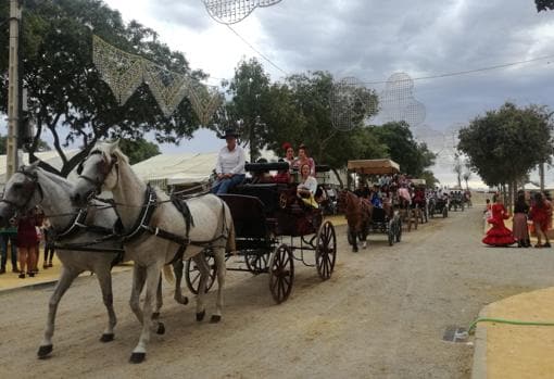 A pesar de la amenaza de lluvia, la Feria y Fiestas Patronales de Lebrija se ha desarrollado con normalidad