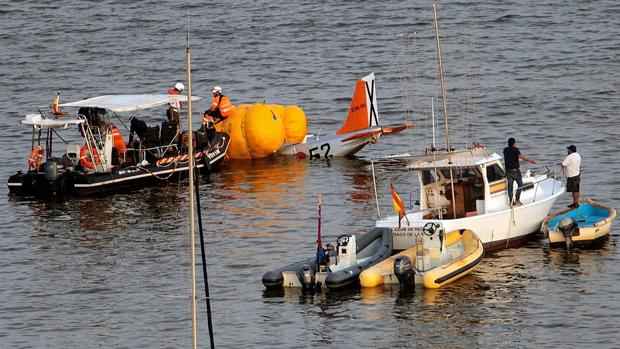 El funeral del Comandante Melero se desarrolla en la Academia General del Aire