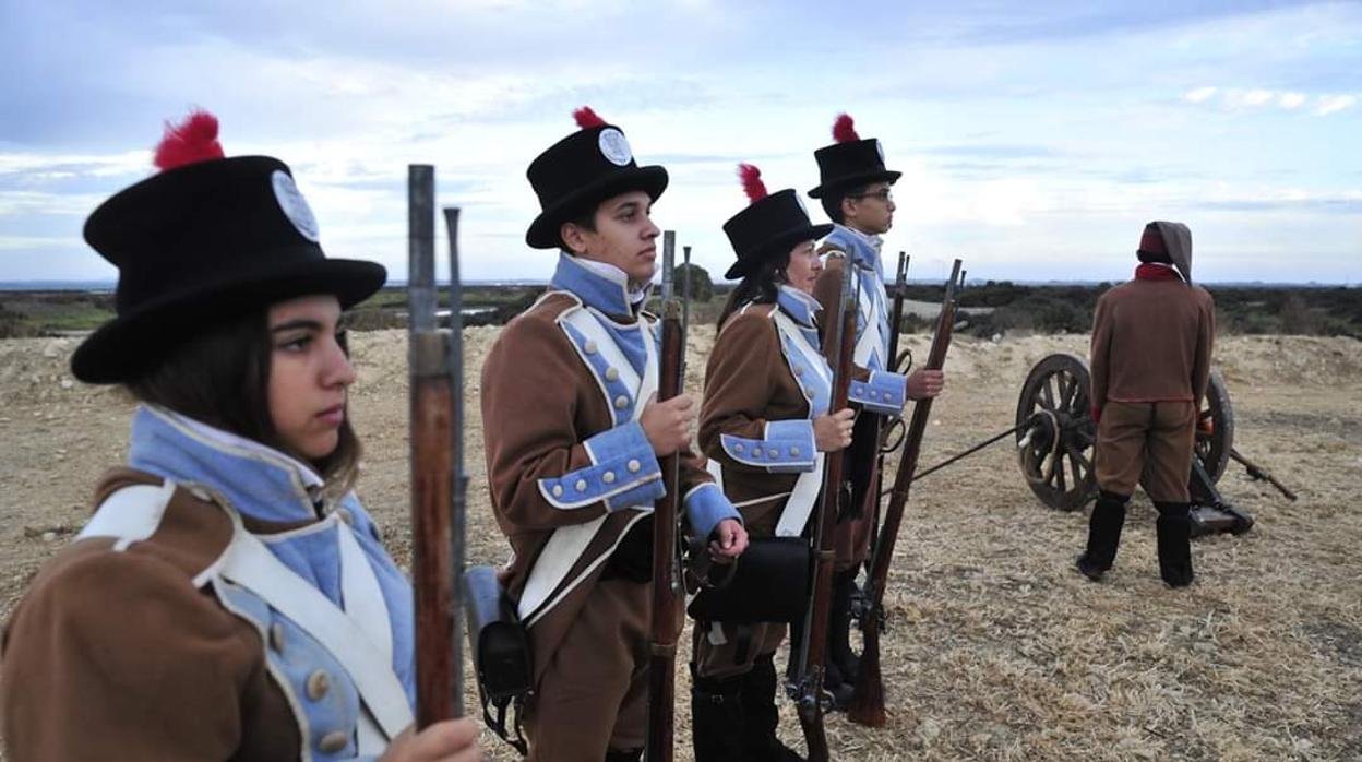 Una de las recreaciones históricas que se realizan cada año.