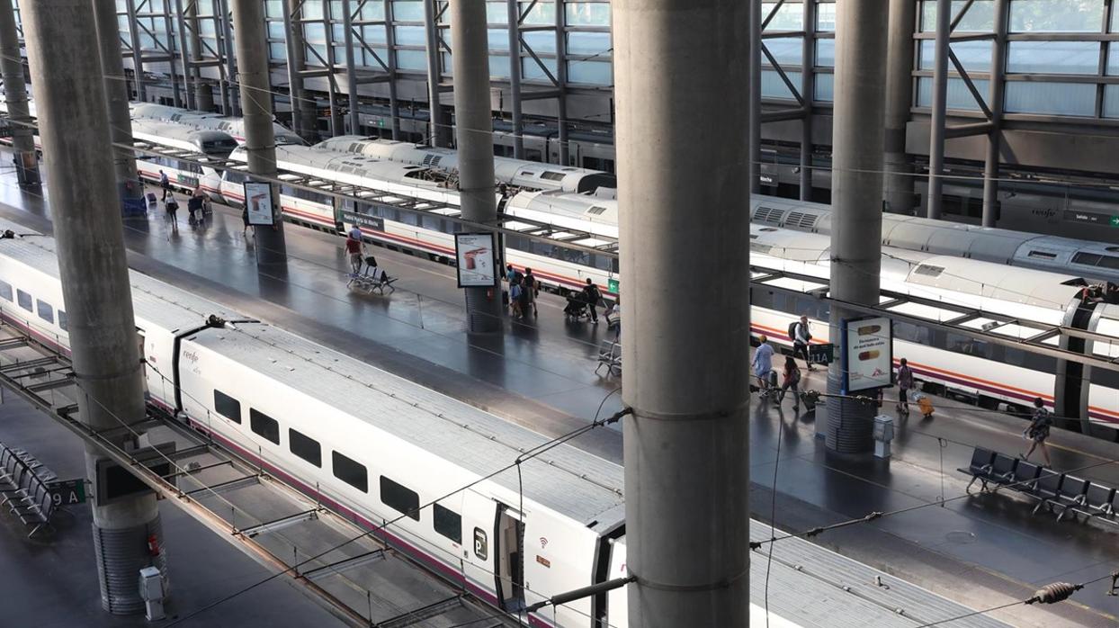 La Plataforma por el Ferrocarril se concentra por las incidencias en el tren Algeciras-Madrid