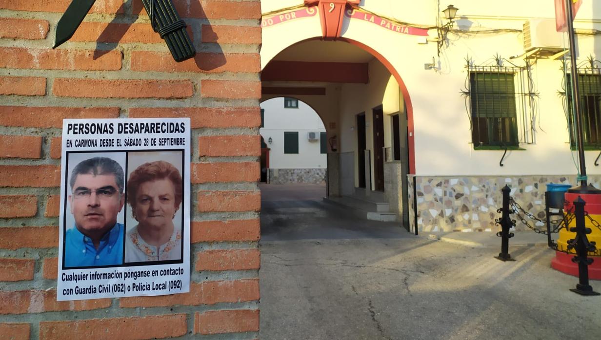 La Guardia Civil rastrea el entorno de la casa de la desaparecida en Carmona