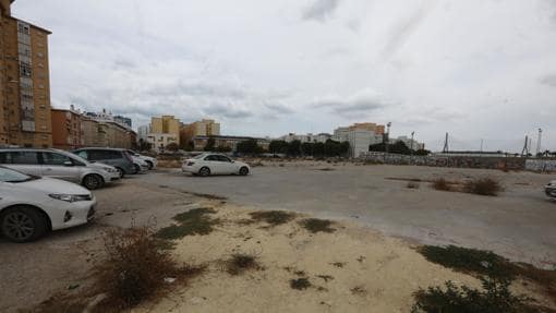 El terreno destinado al futuro Hospital de Cádiz