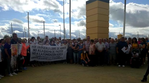 La Puebla del Río y otros pueblos de la Marisma se rebelan contra la quema de pastos