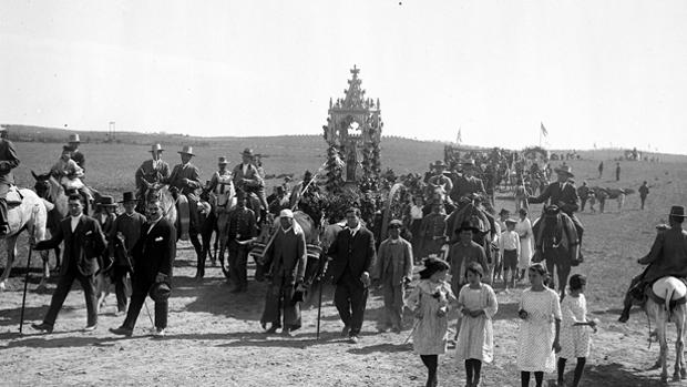 La romería que venía a Valme desde Sevilla