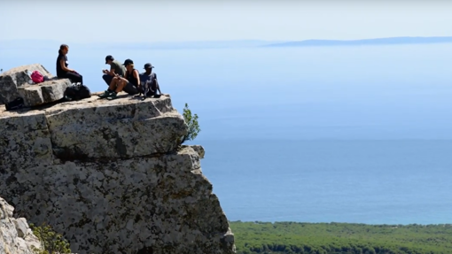 Escalada en San Bartolo, cerca de Tarifa.