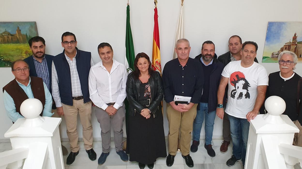 Alcaldes y representantes de municipios del arco norte del Aljarafe se reunieron en Espartinas