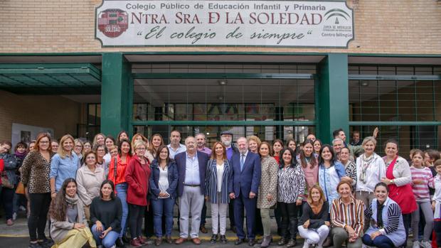 Cantillana celebra el 60 aniversario del CEIP Nuestra Señora de la Soledad, «el colegio de la música»