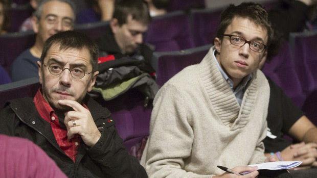 Monedero acusa a Errejón de dividir las fuerzas de izquierda