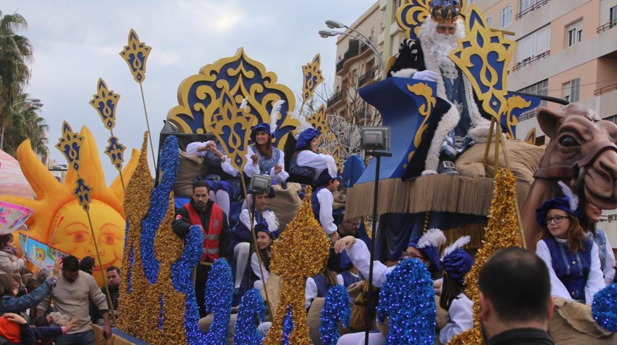 Cabalgata de Reyes Magos en Cádiz