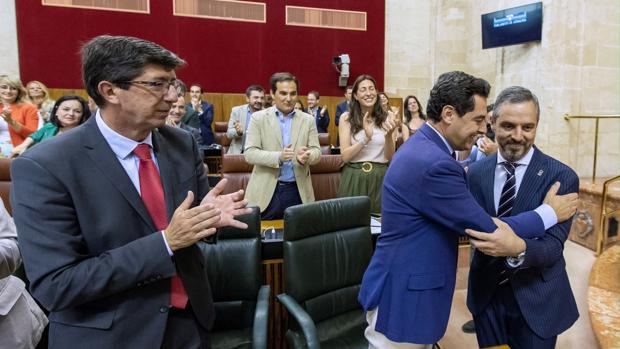 Juan Marín aboga en Jerez por que Ciudadanos recupere «el centro político»