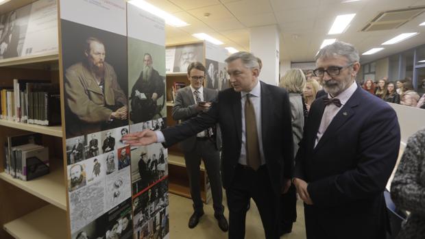 La UCA inaugura la primera biblioteca Pushkin en el ámbito hispanohablante del mundo