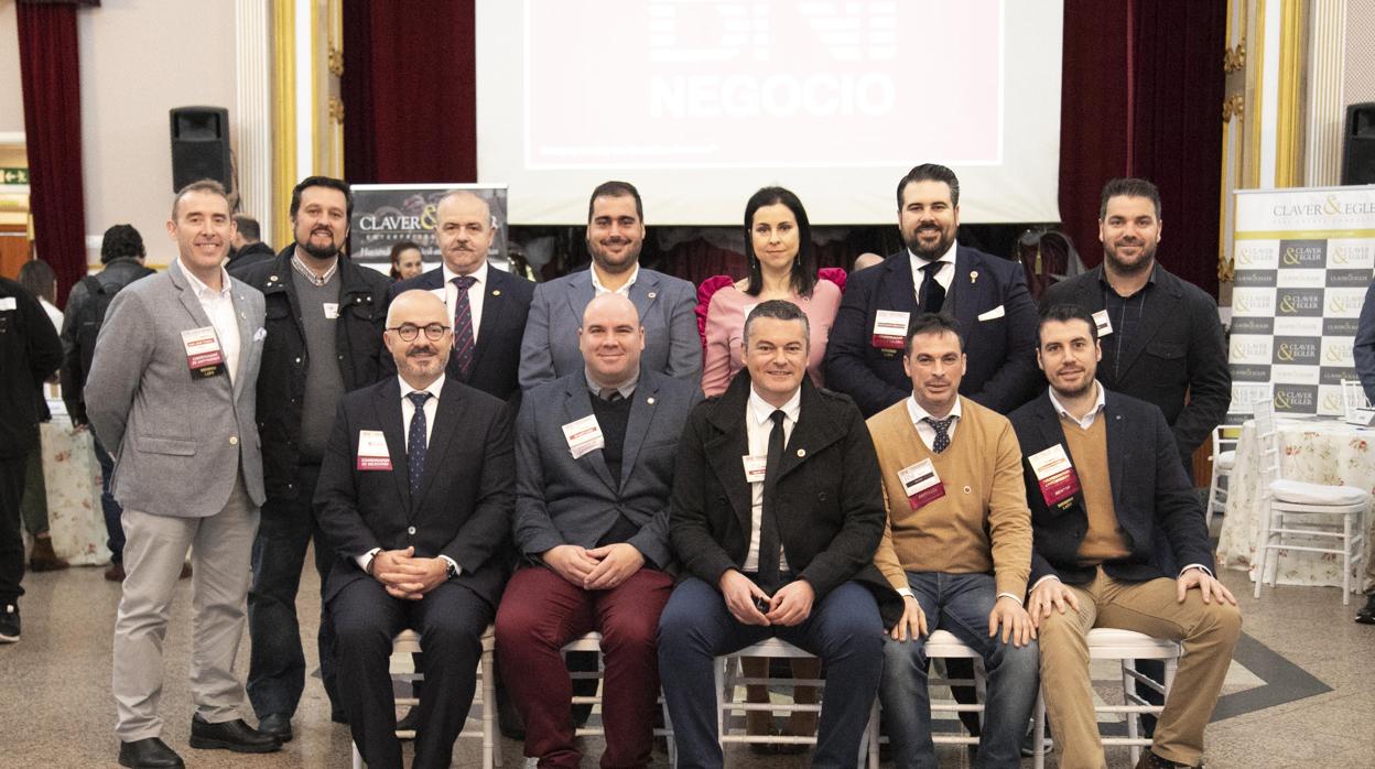 Foto de grupo de los actuales miembros de BNI Los Alcores