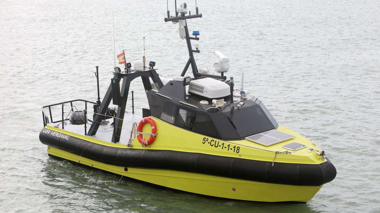 Imagen de la embarcación para misiones especiales que se puede pilotar por remoto