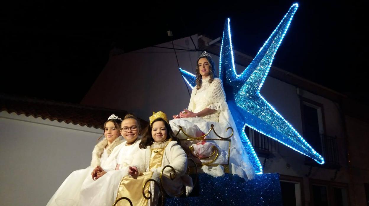 Cabalgata de Reyes Magos en Almadén de la Plara