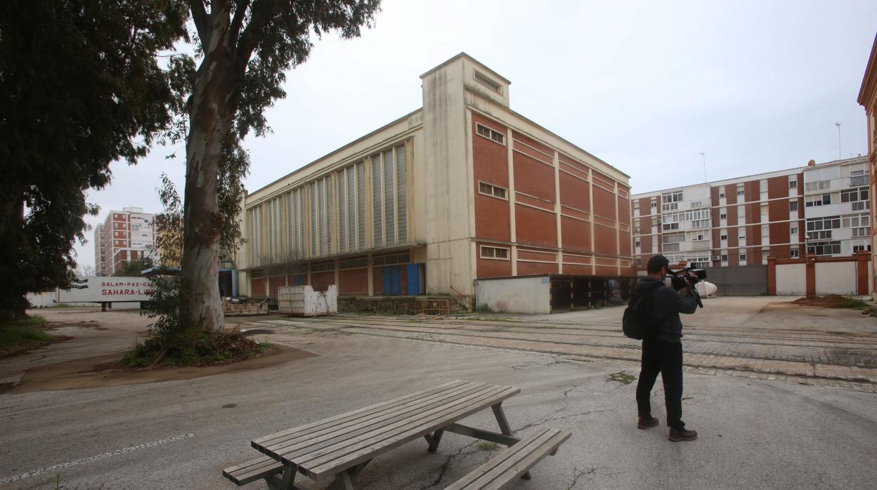 Depósitos de la antigua tabacalera, donde se construirá la Ciudad de la Justicia.