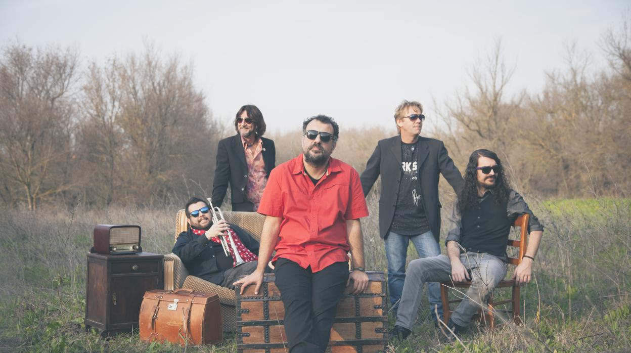 La banda alcalareña The Trackers nació en 2012 y tienes dos discos y un epé autoeditados