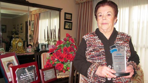 Ana Criado, la modista que confeccionó las primeras banderas de El Cuervo independiente