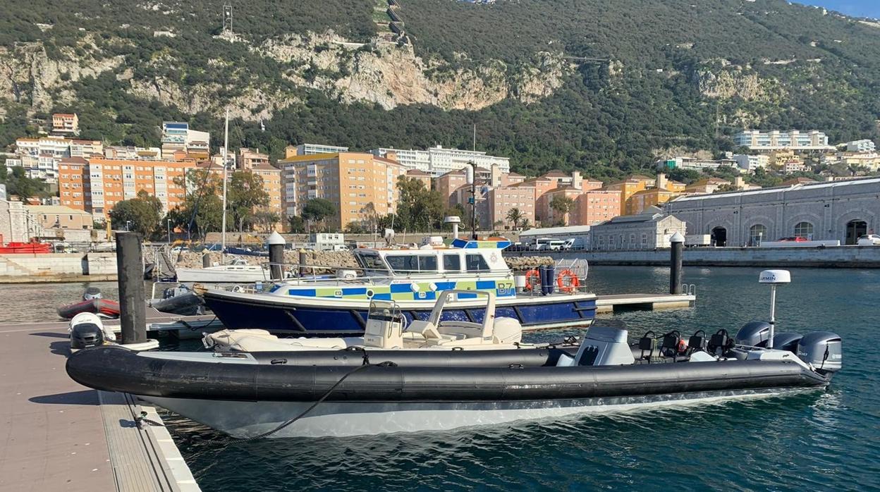 Detenidos cuatro españoles en Gibraltar tras una persecución en alta mar