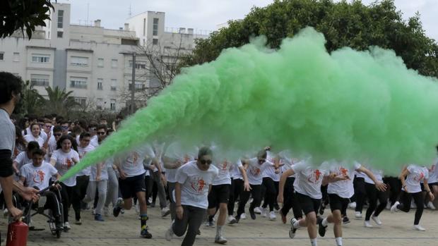 El alumnado de la concertada, volcado en la 'Holy Run' de Cádiz