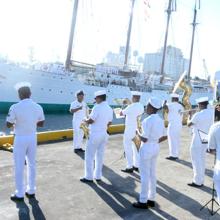 El Juan Sebastián de Elcano hace escala en SantoDomingo