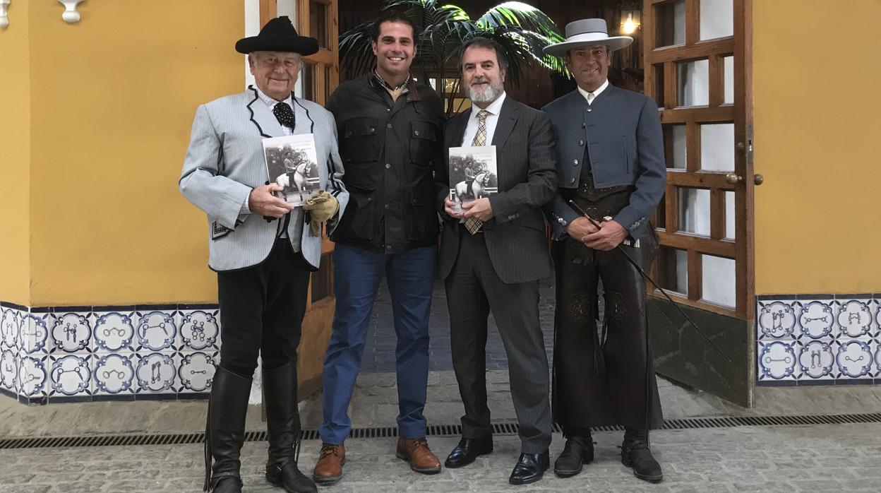 Álvaro Domecq, José Antonio Ruiz, Jorge Ramos e Ignacio Rambla