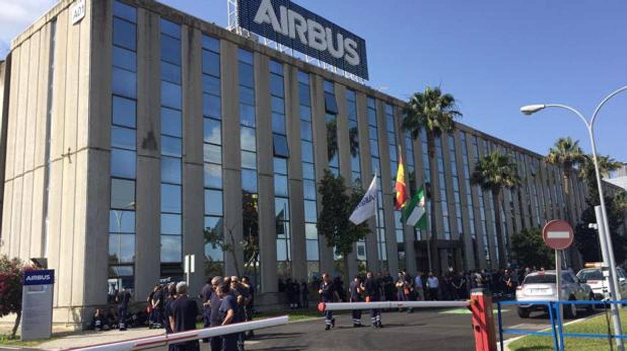 Planta de Airbus en la provincia de Cádiz.