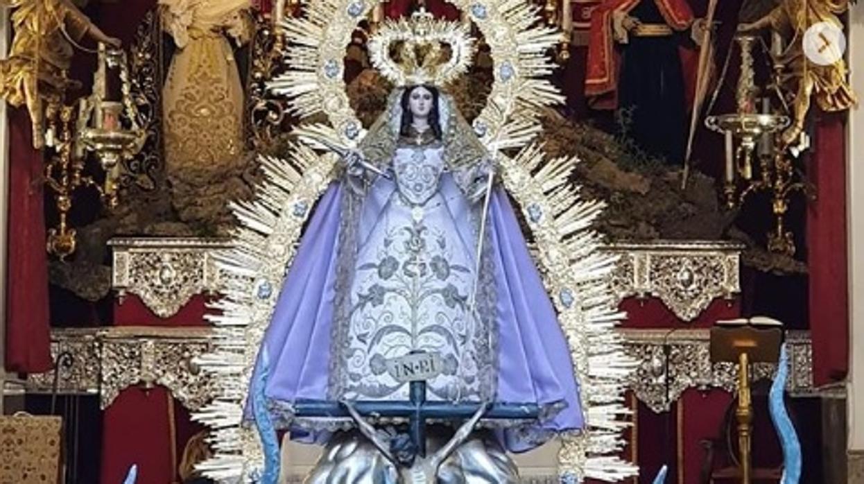 La Viña, bajo la protección de la Virgen de la Palma