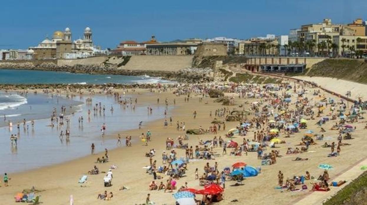 Playa de Cádiz.