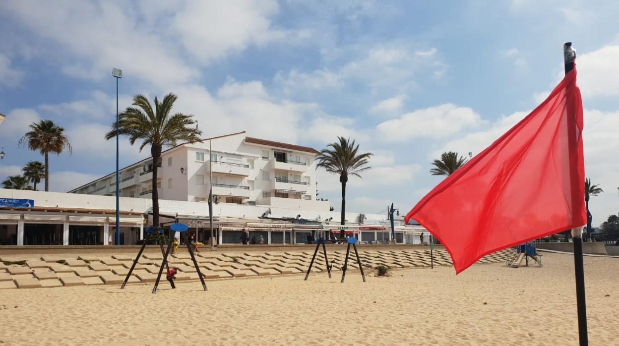 Las playas de Chiclana no estarán disponibles para la realización de ejercicio