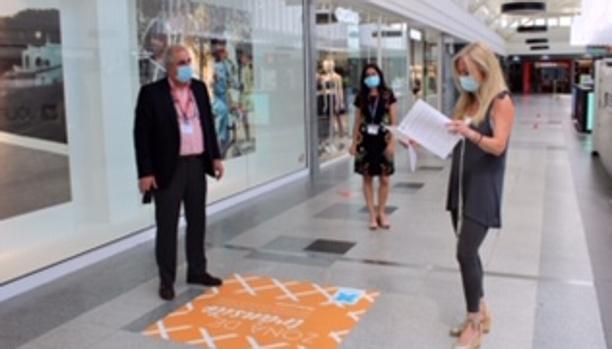 El centro comercial El Paseo extrema la seguridad e higiene para recuperar la plena actividad