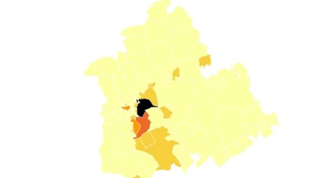 El coronavirus solo sigue «activo» en 15 pueblos de la provincia de Sevilla: así evolucina el mapa