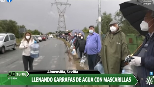 La «falta de agua» en el Sector F de Almensilla llega hasta el Defensor del Pueblo Andaluz