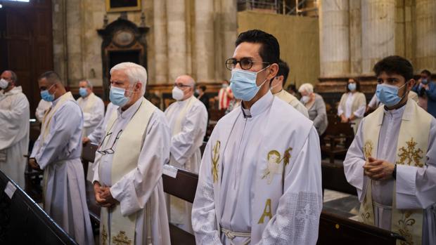 Los sacerdotes de la diócesis de Cádiz renuevan sus promesas a pesar de la pandemia