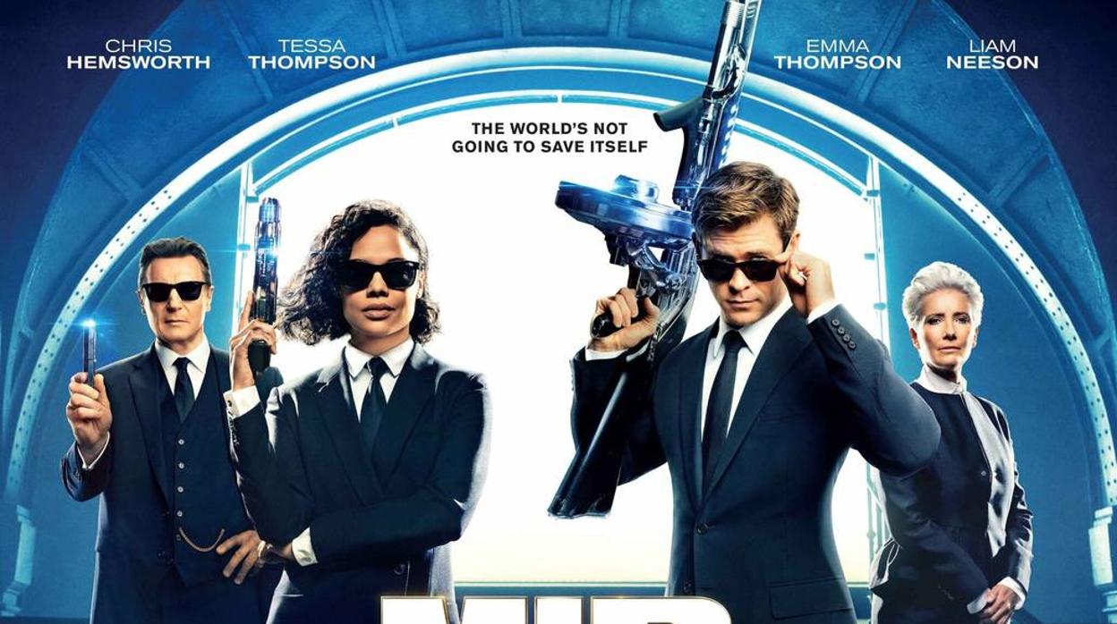 ‘Men in black Intenational’, en el autocine de Chiclana.