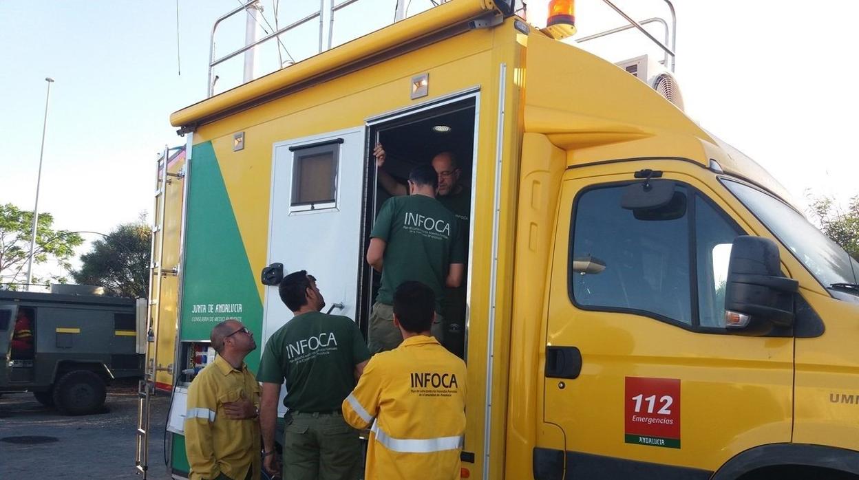 Controlado un incendio forestal en Jimena de la Frontera