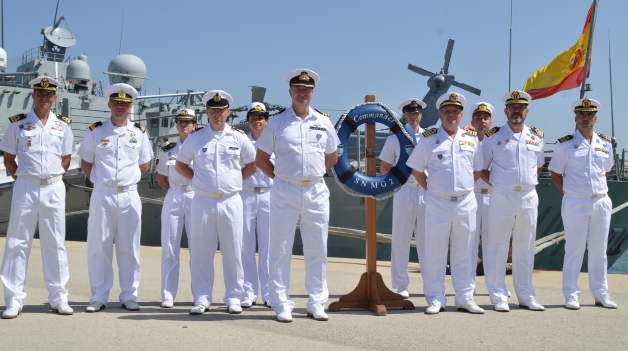 España asume el mando de la Agrupación Naval Permanente de la OTAN SNMG-2