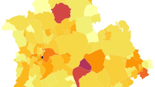 El mapa de la provincia de Sevilla roza el libre de coronavirus: solo tres municipios registran casos activos