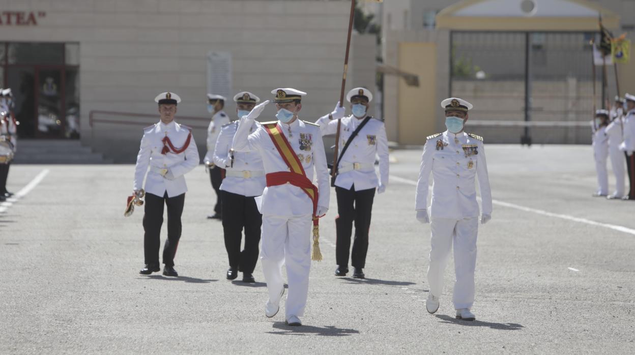 La Armada conmemora la Festividad del Carmen en San Fernando