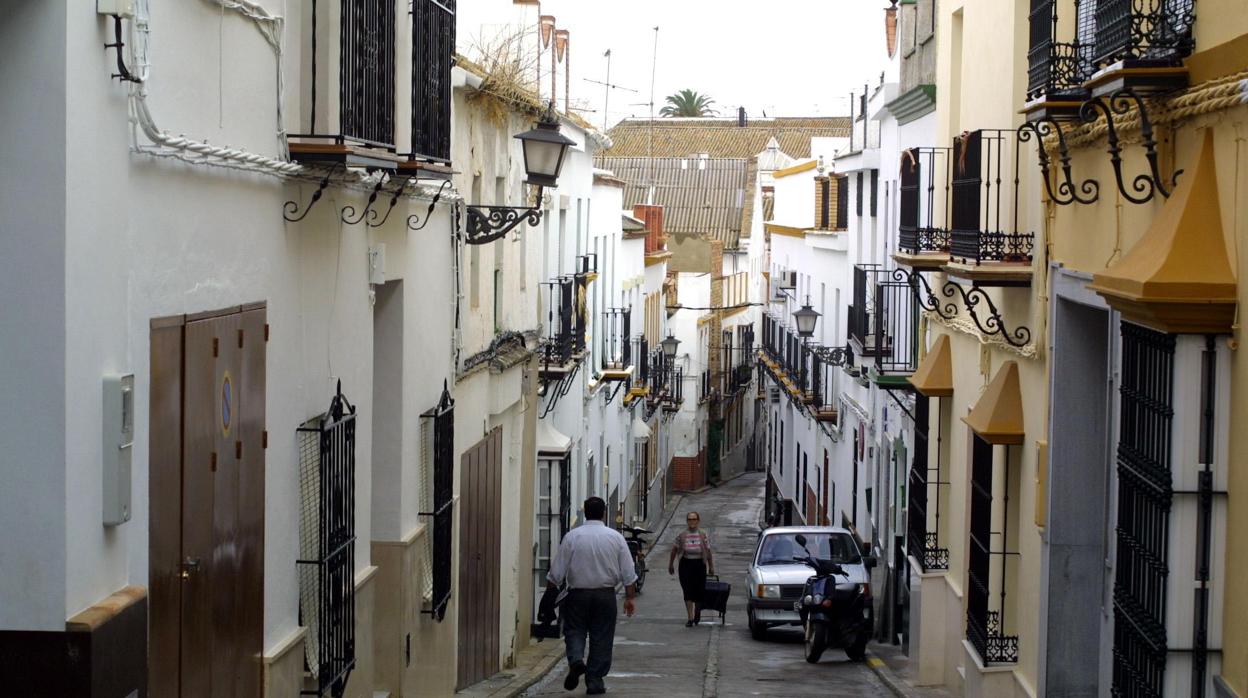 Imagen de archivo de una calle de Marchena